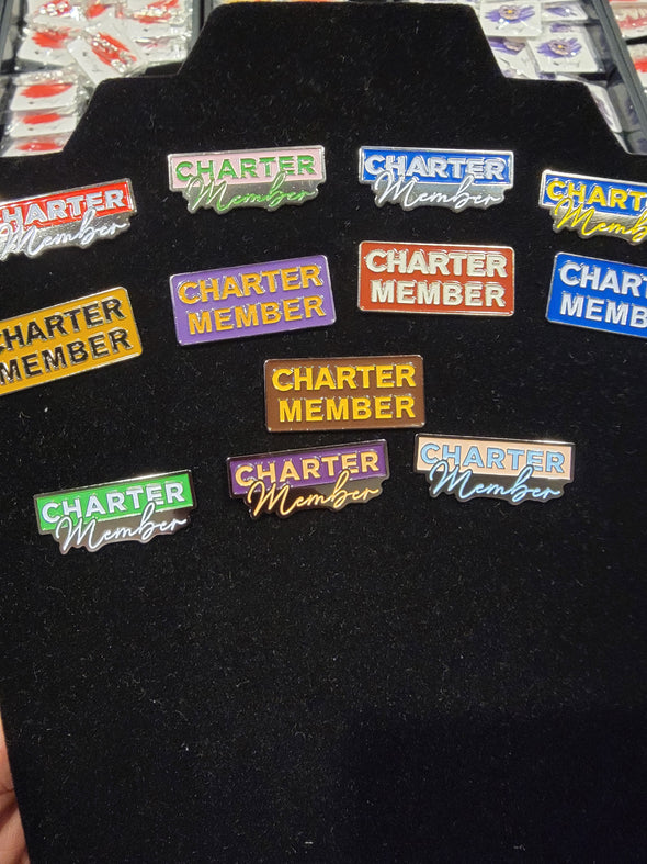 Charter Member Pin