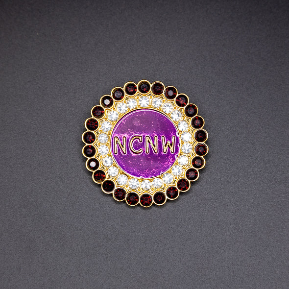 NCNW Circle Badge Pin